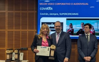 El director del Máster RSC UPV, Gabriel García, interviene en la entrega de galardones de los XVI Premios Corresponsables