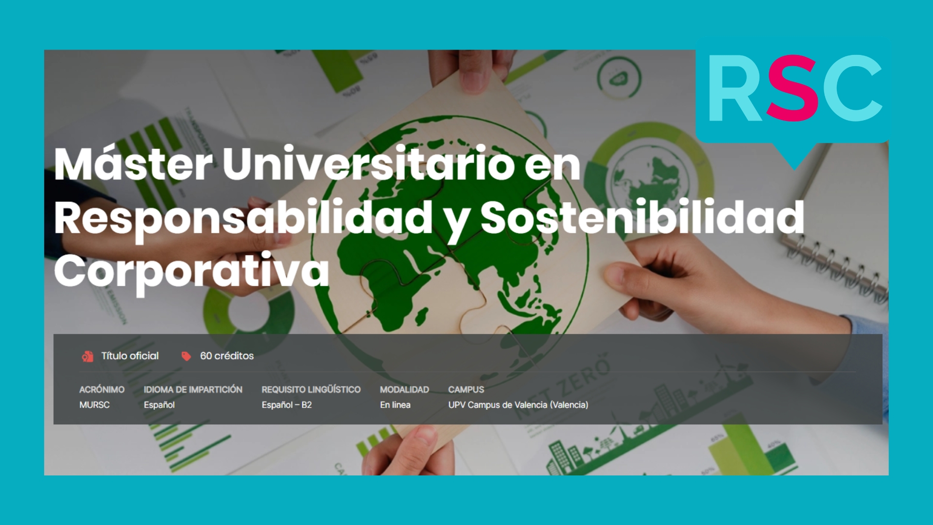 Máster RSC UPV: 20 años de formación en sostenibilidad que se ...